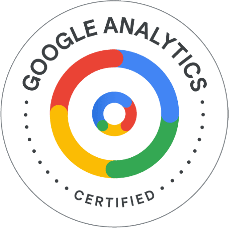 google analytics certification badge